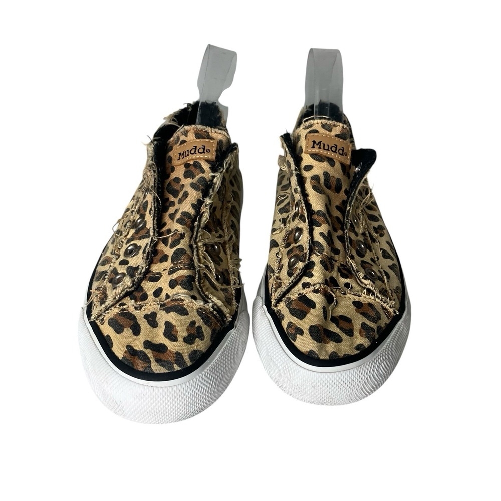 Mudd Leopard Print Slip On‎ Sneakers Casual Comfortable Shoes Size 9 - Picture 2 of 9
